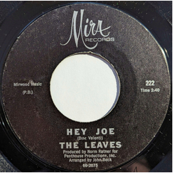 The Leaves Hey Joe / Funny Little World Vinyl 7" USED