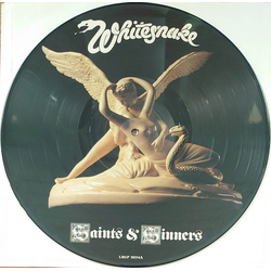 Whitesnake Saints & Sinners Vinyl LP USED