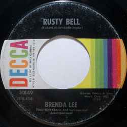 Brenda Lee Rusty Bell / If You Don't (Not Like You) Vinyl 7" USED