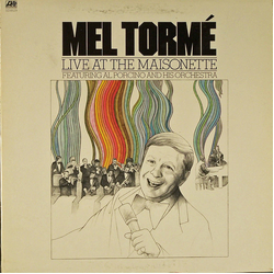 Mel Tormé / Al Porcino Big Band Live At The Maisonette Vinyl LP USED
