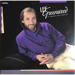 Lee Greenwood If There's Any Justice Vinyl LP USED