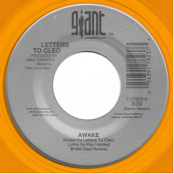 Letters To Cleo Awake Vinyl 7" USED