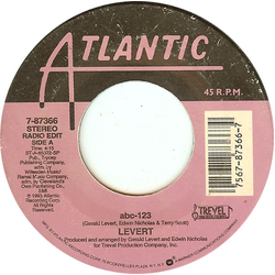 Levert abc-123 Vinyl 7" USED