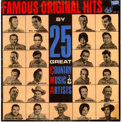 Various Famous Original Hits By 25 Great Country Music Artists Vinyl LP USED