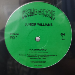Jr. Williams Cash Maniac Vinyl 12" USED