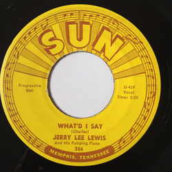 Jerry Lee Lewis What'd I Say Vinyl 7" USED