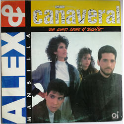 Alex Mansilla / Grupo Cañaveral Un Amor Como El Nuestro Vinyl LP USED