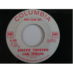 Carl Perkins Sister Twister / Hambone Vinyl 7" USED