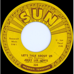 Jerry Lee Lewis Let's Talk About Us Vinyl 7" USED