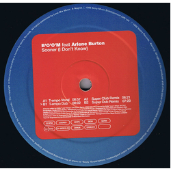 B.O.O.M. Sooner (I Don't Know) Vinyl 12" USED