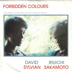 Ryuichi Sakamoto & David Sylvian Forbidden Colours Vinyl 7" USED