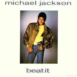 Michael Jackson Beat It Vinyl 12" USED