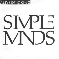 Simple Minds Alive & Kicking Vinyl 12" USED
