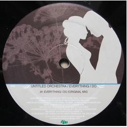 Untitled Orchestra Everything I Do Vinyl 12" USED