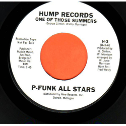 P-Funk All Stars One Of Those Summers Vinyl 7" USED