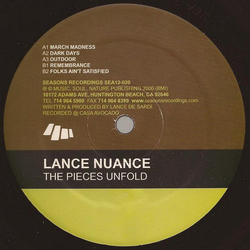 Lance Nuance The Pieces Unfold Vinyl 12" USED