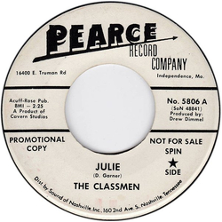 The Classmen Julie Vinyl 7" USED