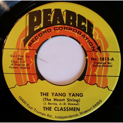 The Classmen The Yang Yang (The Heart String) / Poor, Poor Johnny Vinyl 7" USED