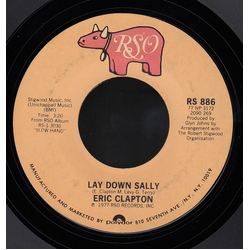 Eric Clapton Lay Down Sally Vinyl 7" USED