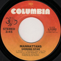 Manhattans Shining Star Vinyl 7" USED