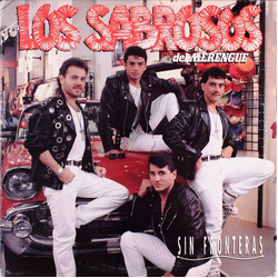 Los Sabrosos Del Merengue Sin Fronteras Vinyl LP USED