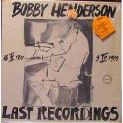 Bobby Henderson (2) Bobby Henderson Last Recordings Vinyl LP USED
