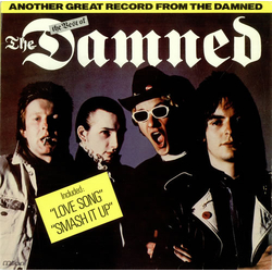 The Damned Another Great Record From The Damned: The Best Of The Damned Vinyl LP USED