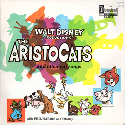 Various The Aristocats And Other Cat Songs Vinyl LP USED