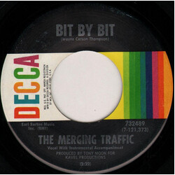 The Merging Traffic Bit By Bit USED VINYL 7INCH 45 RPM SINGLE
