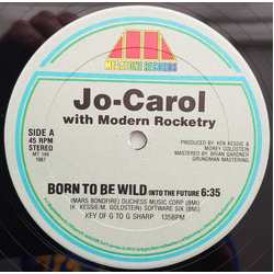 Jo-Carol / Modern Rocketry Born To Be Wild/Into The Future Vinyl 12" USED