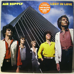 Air Supply Lost In Love Vinyl LP USED