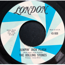 The Rolling Stones Jumpin' Jack Flash / Child Of The Moon Vinyl 7" USED