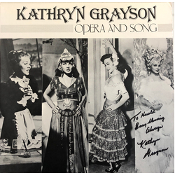 Kathryn Grayson Opera and Song Vinyl LP USED