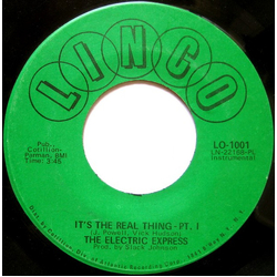 The Electric Express It's The Real Thing Vinyl 7" USED
