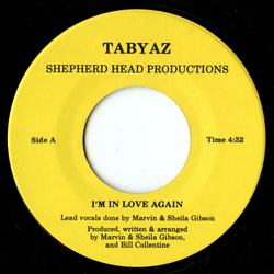 Tabyaz I'm In Love Again / All Day Music Vinyl 7" USED