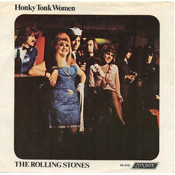The Rolling Stones Honky Tonk Women / You Can't Always Get What You Want Vinyl 7" USED
