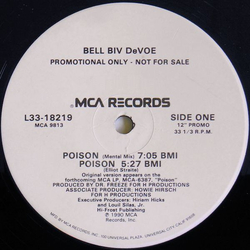 Bell Biv Devoe Poison Vinyl 12" USED