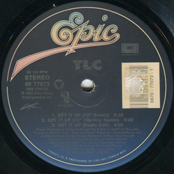 TLC Get It Up Vinyl 12" USED