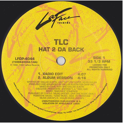 TLC Hat 2 Da Back Vinyl 12" USED