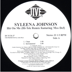 Syleena Johnson / Mos Def Hit On Me (Hi-Tek Remix) Vinyl 12" USED