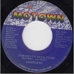 Charlene I've Never Been To Me Vinyl 7" USED
