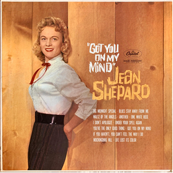 Jean Shepard Got You On My Mind Vinyl LP USED