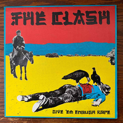 The Clash Give 'Em Enough Rope Vinyl LP USED