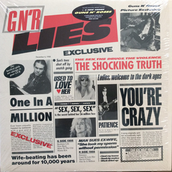 Guns N' Roses G N' R Lies Vinyl LP USED