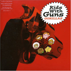Gorillaz Kids With Guns / El Mañana Vinyl 7" USED