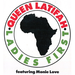 Queen Latifah Ladies First / Come Into My House Vinyl 7" USED