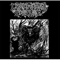 Ceremonial Torture / Reptile Womb The Ablaze Of Diabolical Dark Flame / The Sanguimantic Rites Vinyl 7" USED