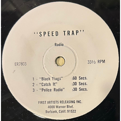 No Artist Speed Trap Radio Spots Vinyl 7" USED