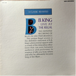 B.B. King Live At The Regal Vinyl LP USED
