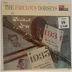 The Dorsey Brothers Orchestra Dixieland Jazz Vinyl LP USED